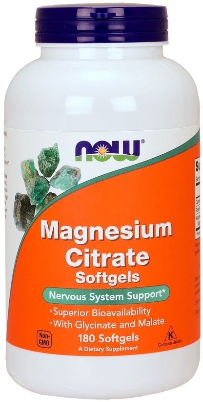 Magnesium Citrate Softgels - 180 softgels - VitaeSupps