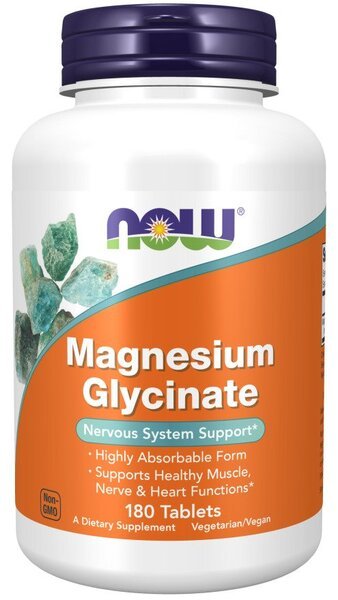 Magnesium Glycinate - 180 tablets - VitaeSupps