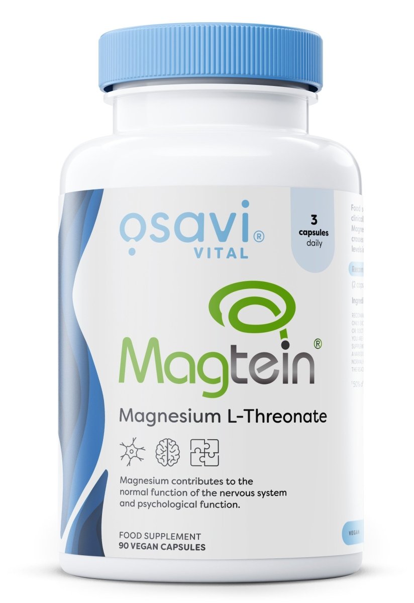 Magtein, Magnesium L - threonate - 90 vegan caps - VitaeSupps
