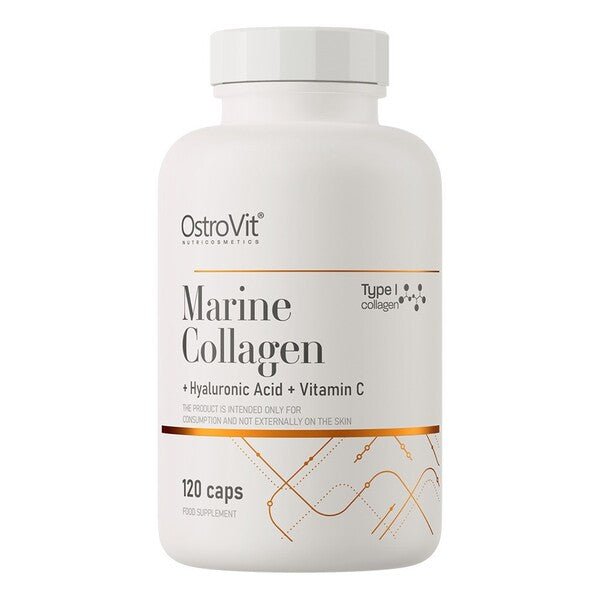 Marine Collagen + Hyaluronic Acid + Vitamin C - 120 caps - VitaeSupps