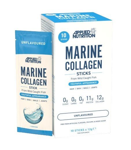 Marine Collagen Sticks, Unflavoured - 10 x 12g - VitaeSupps
