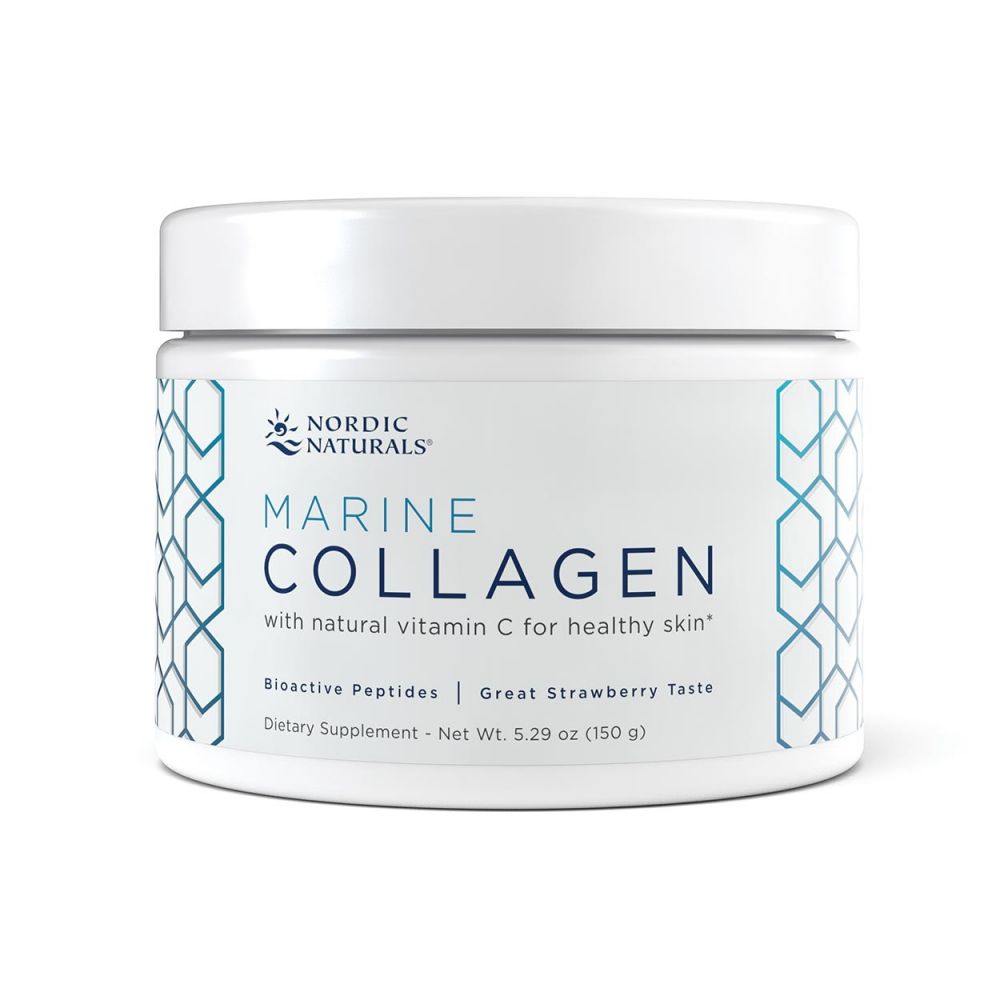Marine Collagen, Strawberry - 150 grams - VitaeSupps