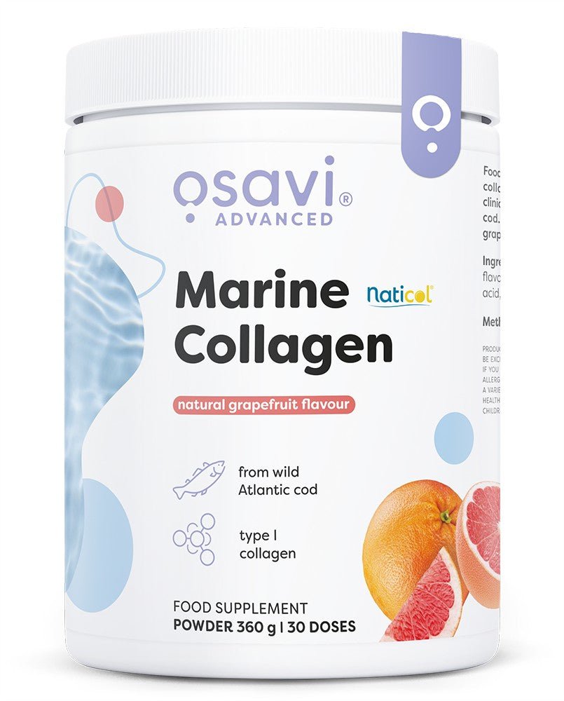 Marine Collagen Wild Cod, Grapefruit - 360 grams - VitaeSupps