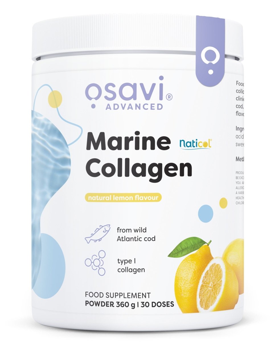 Marine Collagen Wild Cod, Lemon - 360 grams - VitaeSupps