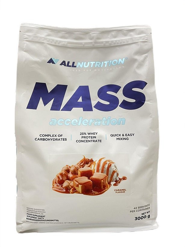 Mass Acceleration, Caramel - 3000 grams - VitaeSupps