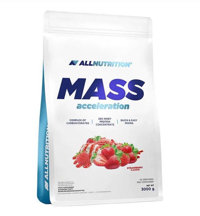 Mass Acceleration, Strawberry - 3000 grams - VitaeSupps