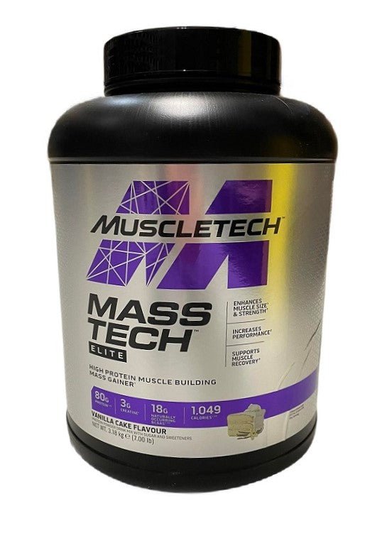 Mass - Tech Elite, Vanilla Cake - 3180 grams - VitaeSupps