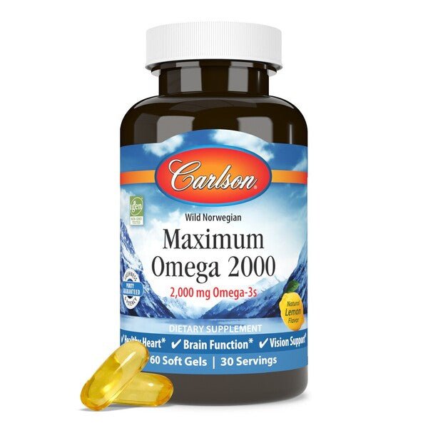 Maximum Omega 2000 - 60 softgels - VitaeSupps