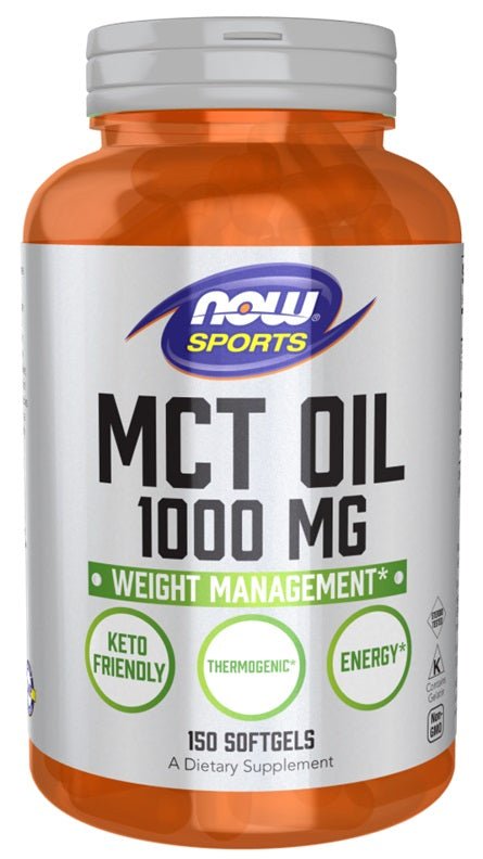 MCT Oil, 1000mg - 150 softgels - VitaeSupps