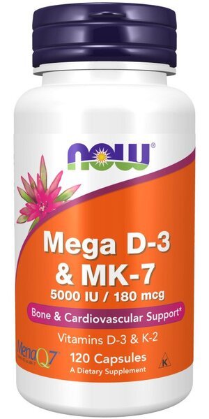 Mega D - 3 & MK - 7 - 120 caps - VitaeSupps