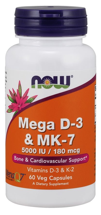Mega D - 3 & MK - 7 - 60 vcaps - VitaeSupps