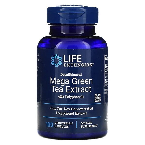 Mega Green Tea Extract - 100 vcaps - VitaeSupps