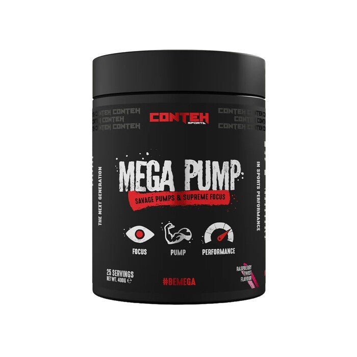 Mega Pump, Raspberry Twist - 400 grams - VitaeSupps