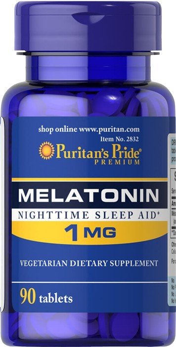 Melatonin, 1mg - 90 tablets - VitaeSupps