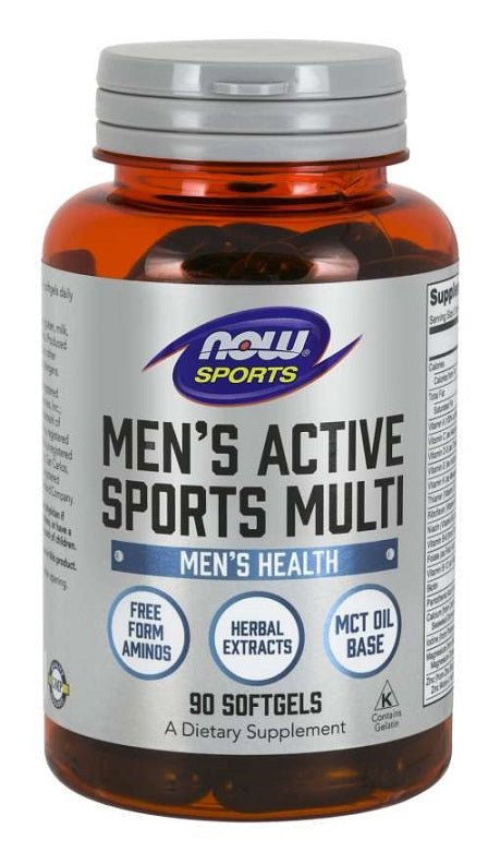 Men's Active Sports Multi - 90 softgels - VitaeSupps