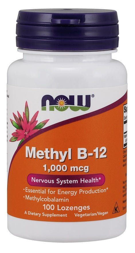 Methyl B - 12, 1000mcg - 100 lozenges - VitaeSupps