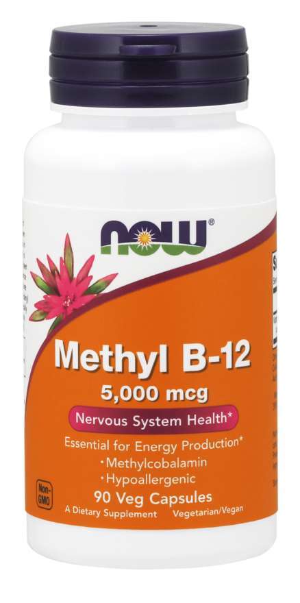 Methyl B - 12, 5000mcg - 90 vcaps - VitaeSupps