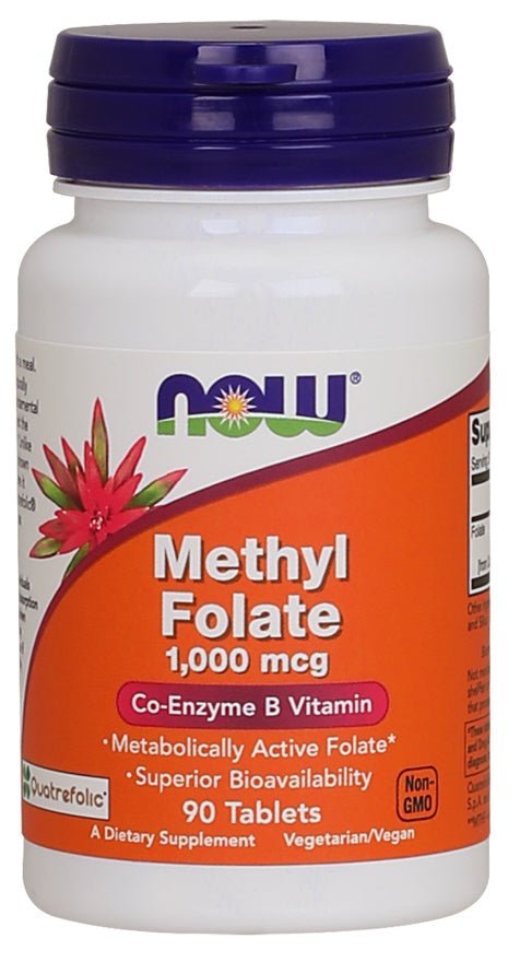 Methyl Folate, 1000mcg - 90 tablets - VitaeSupps