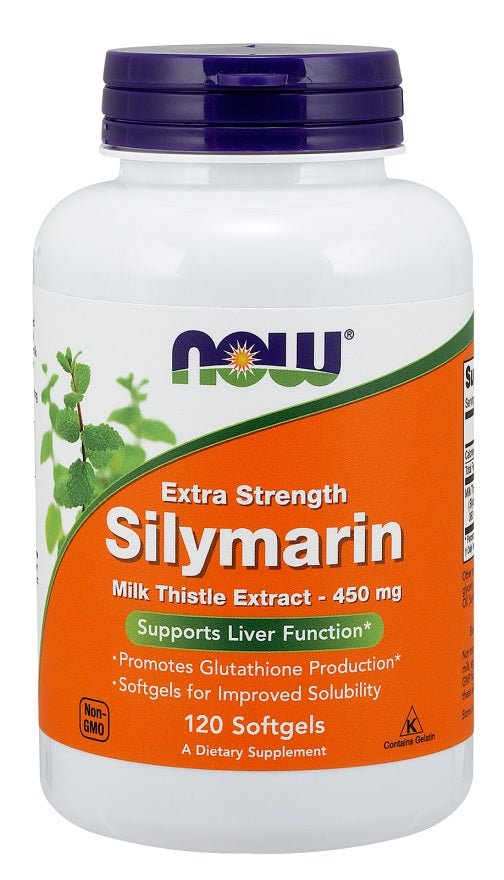 Milk Thistle Extract, Extra Strength 450mg - 120 softgels - VitaeSupps