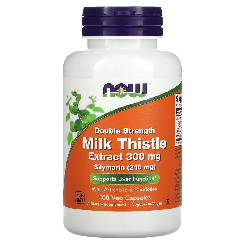 Milk Thistle Extract with Artichoke & Dandelion, 300mg Double Strength - 100 vcaps - VitaeSupps