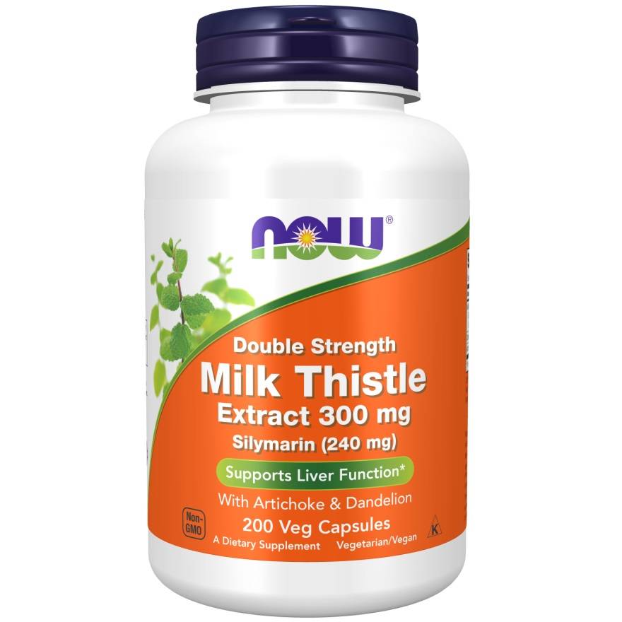 Milk Thistle Extract with Artichoke & Dandelion, 300mg Double Strength - 200 vcaps - VitaeSupps