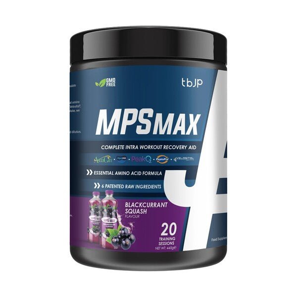 MPS Max, Blackcurrant Squash - 440 grams - VitaeSupps