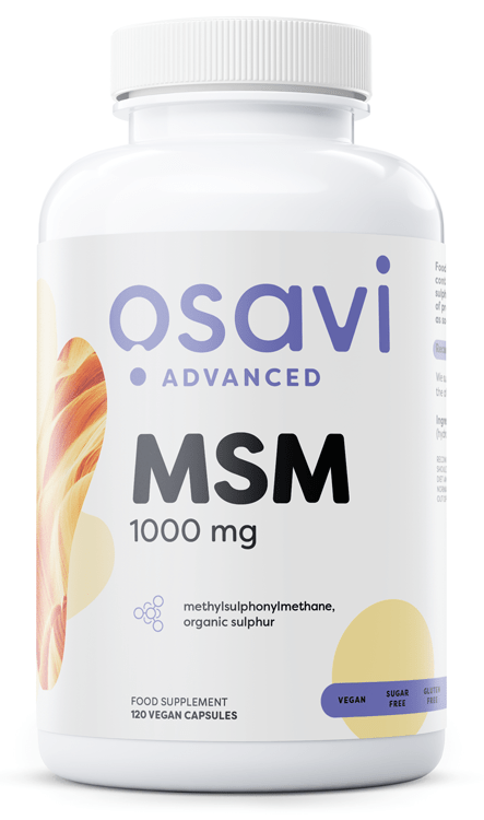 MSM, 1000mg - 120 vcaps - VitaeSupps