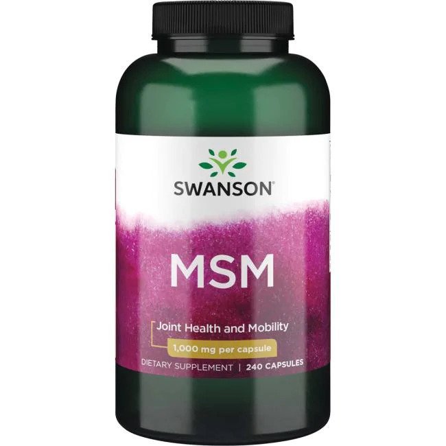 MSM, 1000mg - 240 caps - VitaeSupps