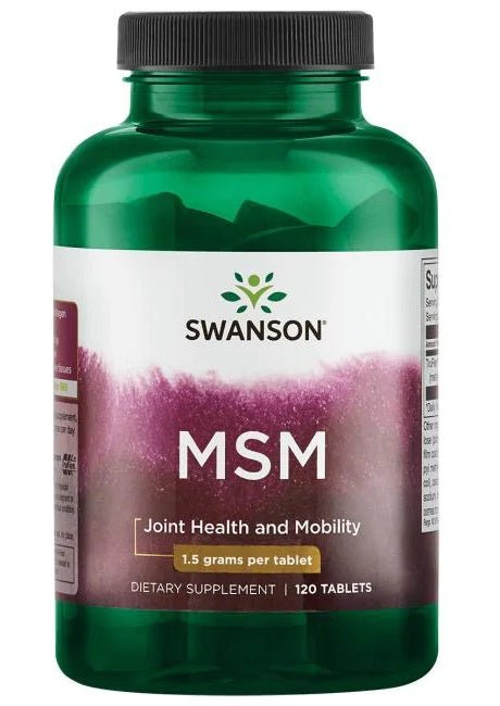 MSM, 1500mg - 120 tablets - VitaeSupps