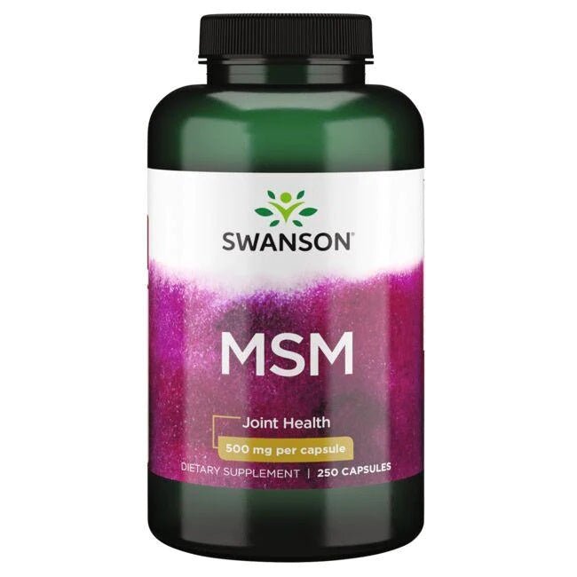 MSM, 500mg - 250 caps - VitaeSupps