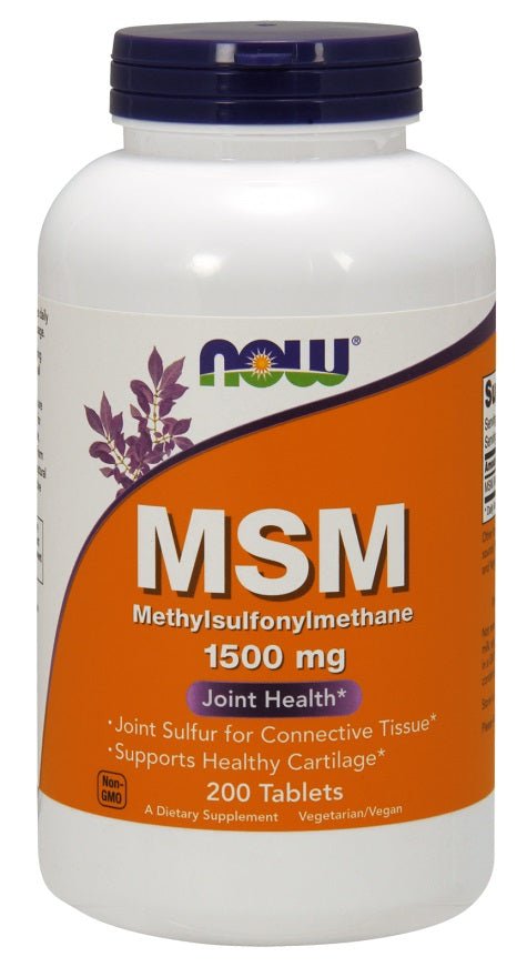 MSM Methylsulphonylmethane, 1500mg - 200 tablets - VitaeSupps