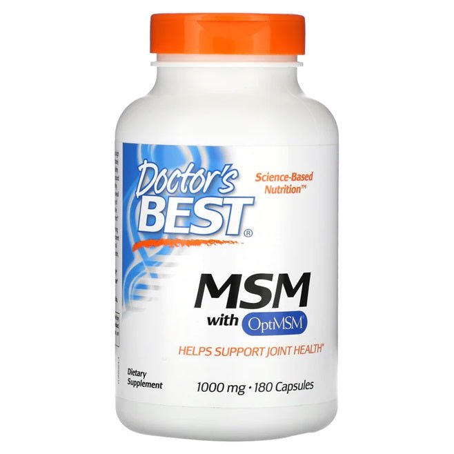 MSM with OptiMSM, 1000mg - 180 caps - VitaeSupps
