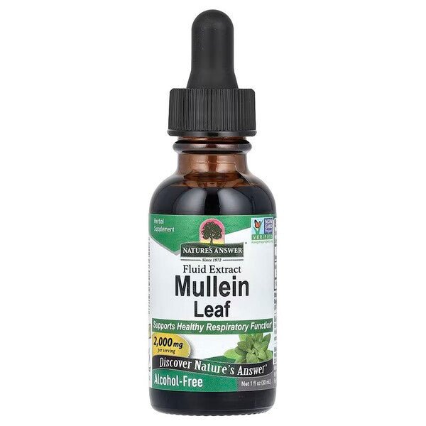 Mullein Leaf, Liquid - 30 ml. - VitaeSupps