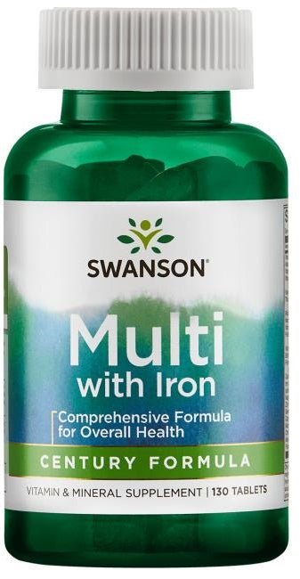 Multi mit Iron ( Eisen ) - Century Formula - 130 tablets - VitaeSupps