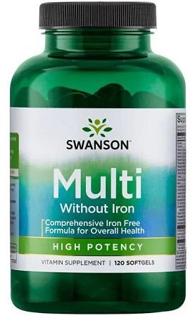 Multi Without Iron - 120 softgels - VitaeSupps