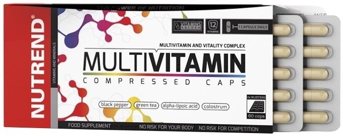 MultiVitamin Compressed Caps - 60 caps - VitaeSupps
