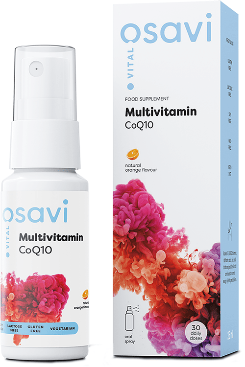 Multivitamin CoQ10 Oral Spray, Orange - 25 ml. - VitaeSupps