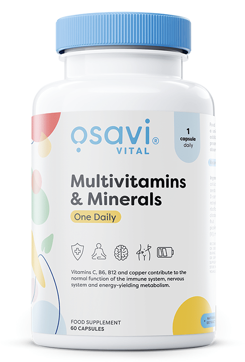 Multivitamins & Minerals One Daily - 60 caps - VitaeSupps