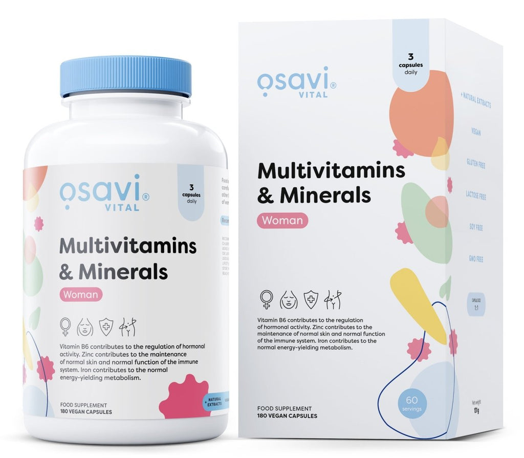 Multivitamins & Minerals Woman - 180 vegan caps - VitaeSupps