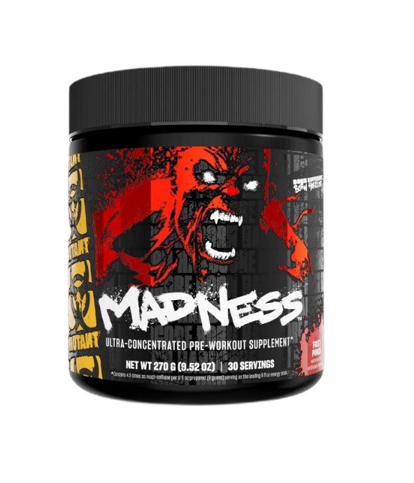 Mutant Madness, Fruit Punch - 270 grams - VitaeSupps