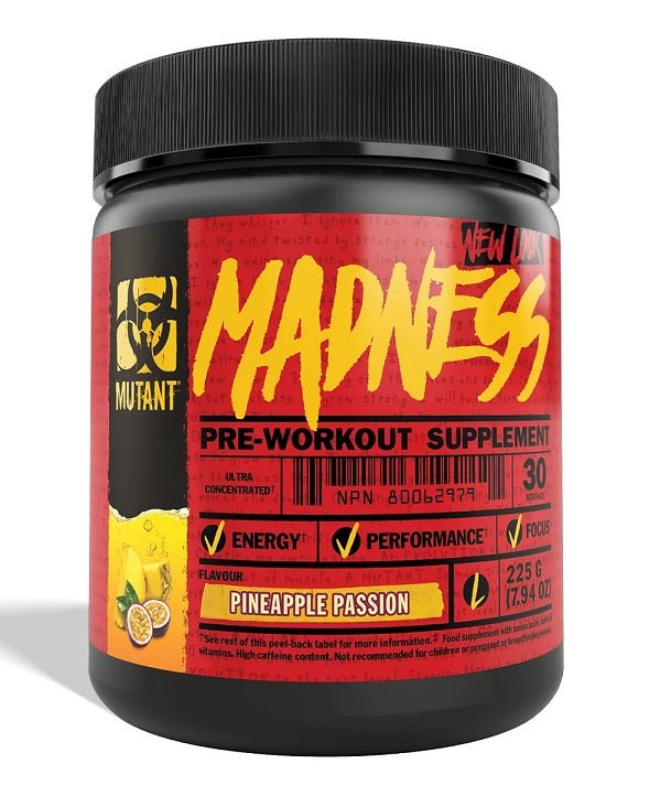 Mutant Madness, Pineapple Passion - 225 grams - VitaeSupps