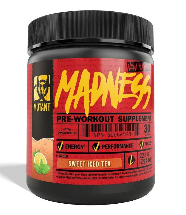 Mutant Madness, Sweet Iced Tea - 225 grams - VitaeSupps