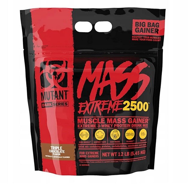 Mutant Mass Extreme 2500, Triple Chocolate - 5450 grams - VitaeSupps