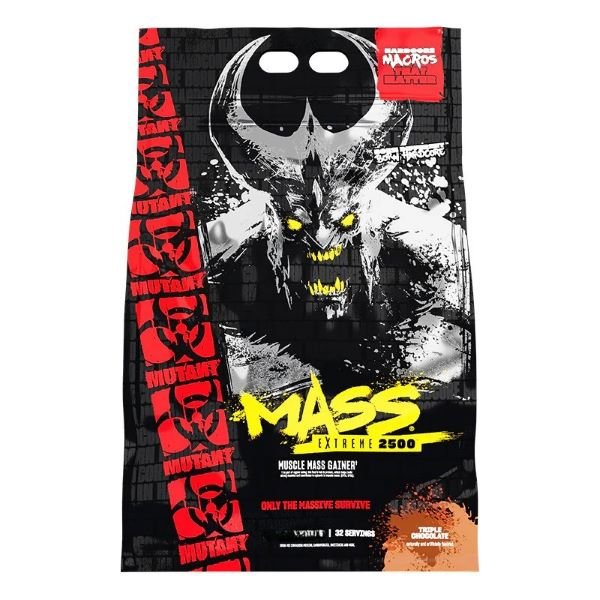 Mutant Mass Extreme 2500, Triple Chocolate - 9070 grams - VitaeSupps