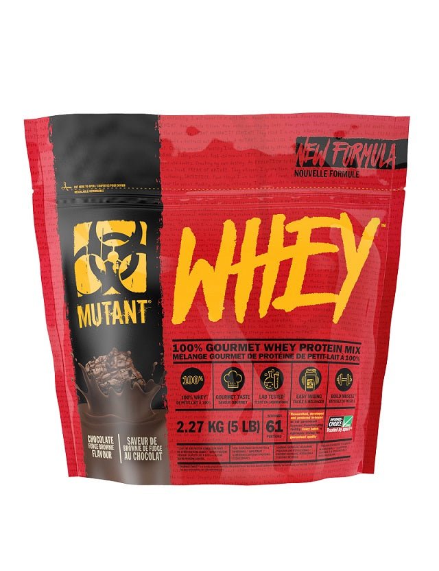 Mutant Whey, Chocolate Fudge Brownie - 2270 grams - VitaeSupps