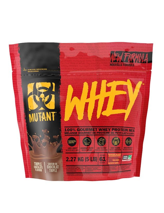 Mutant Whey, Triple Chocolate - 2270 grams - VitaeSupps