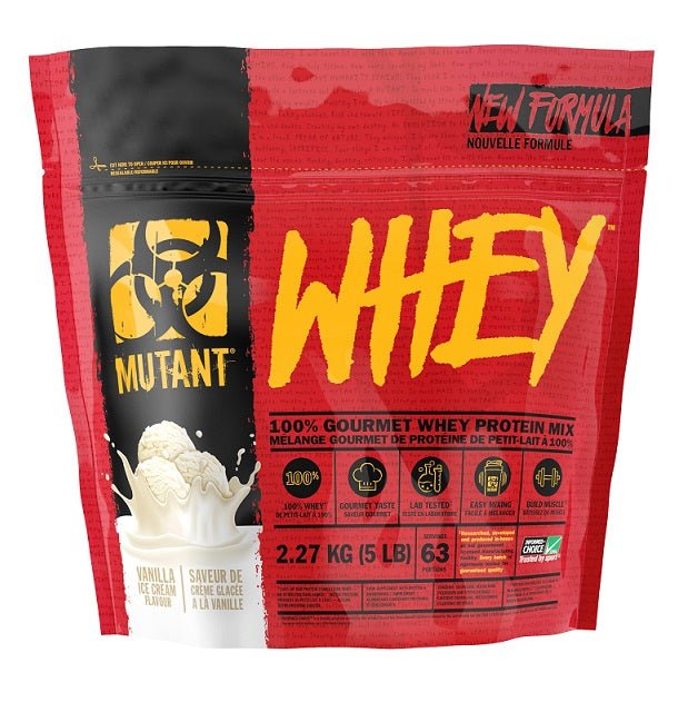 Mutant Whey, Vanilla Ice Cream - 2270 grams - VitaeSupps