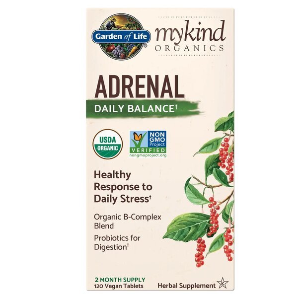 Mykind Adrenal Daily Balance - 120 vegan tablets - VitaeSupps