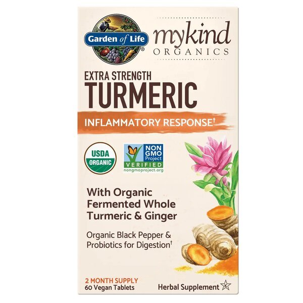 Mykind Extra Strength Turmeric - 60 vegan tablets - VitaeSupps