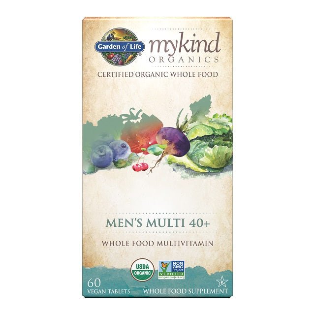 Mykind Men's Multi 40+ - 60 vegan tablets - VitaeSupps